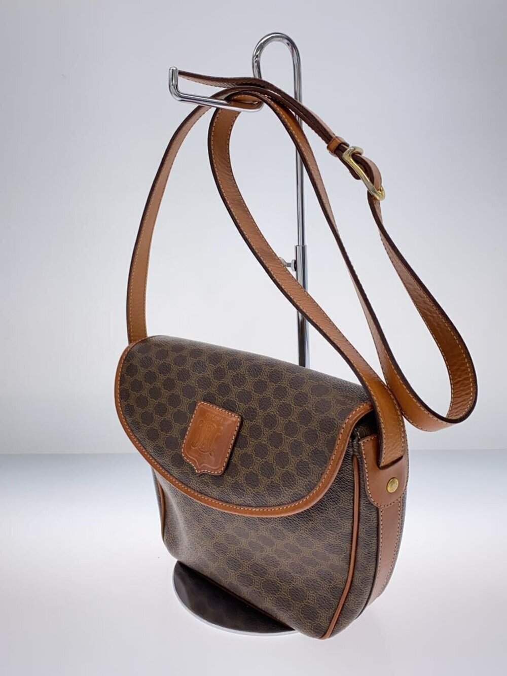 Celine over Brown All Bag Macadam Shoulder Brown